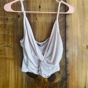 Dusty rose Shein cropped tank
